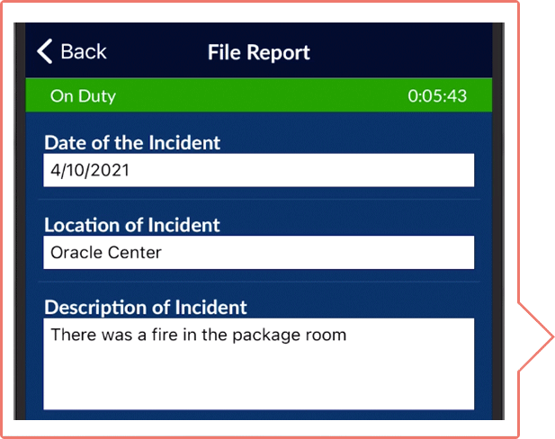 File Report Mobile